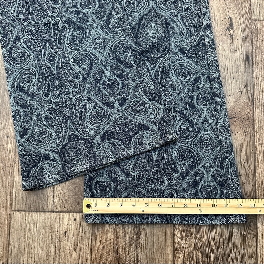 Wrangler Fierce Flare High Rise Jeans Women’s Size 16 Paisley disco - Picture 8 of 11